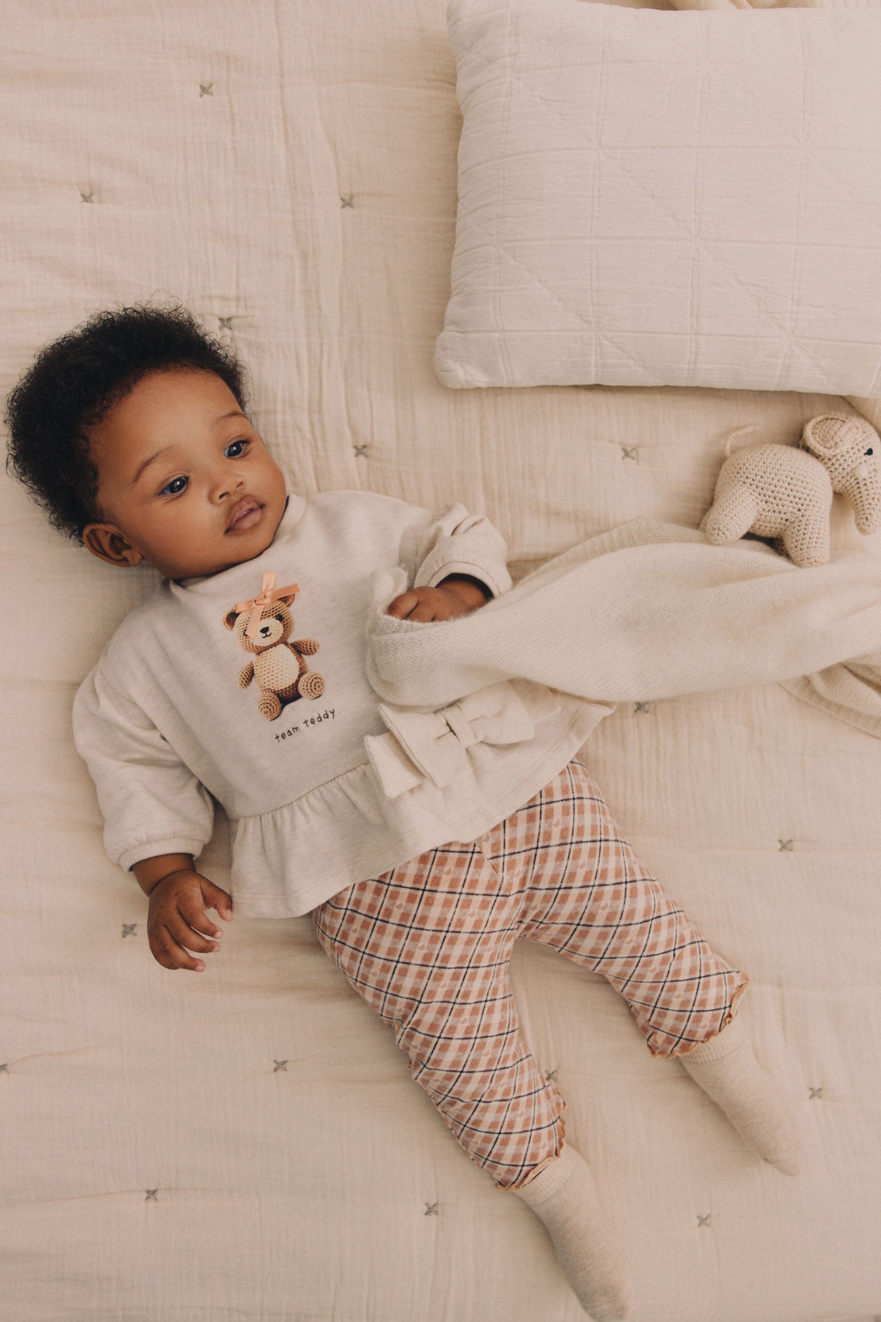 Toddler cream leggings outlet
