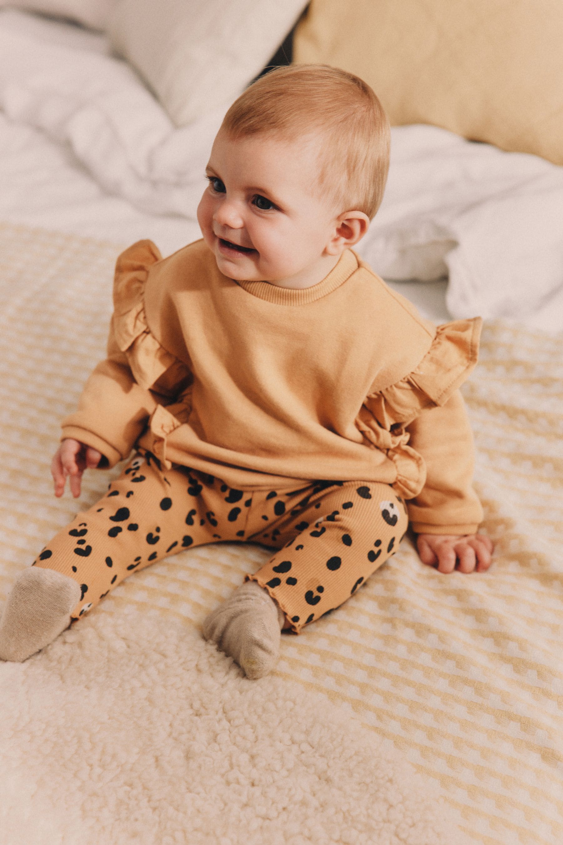 Tan baby leggings store