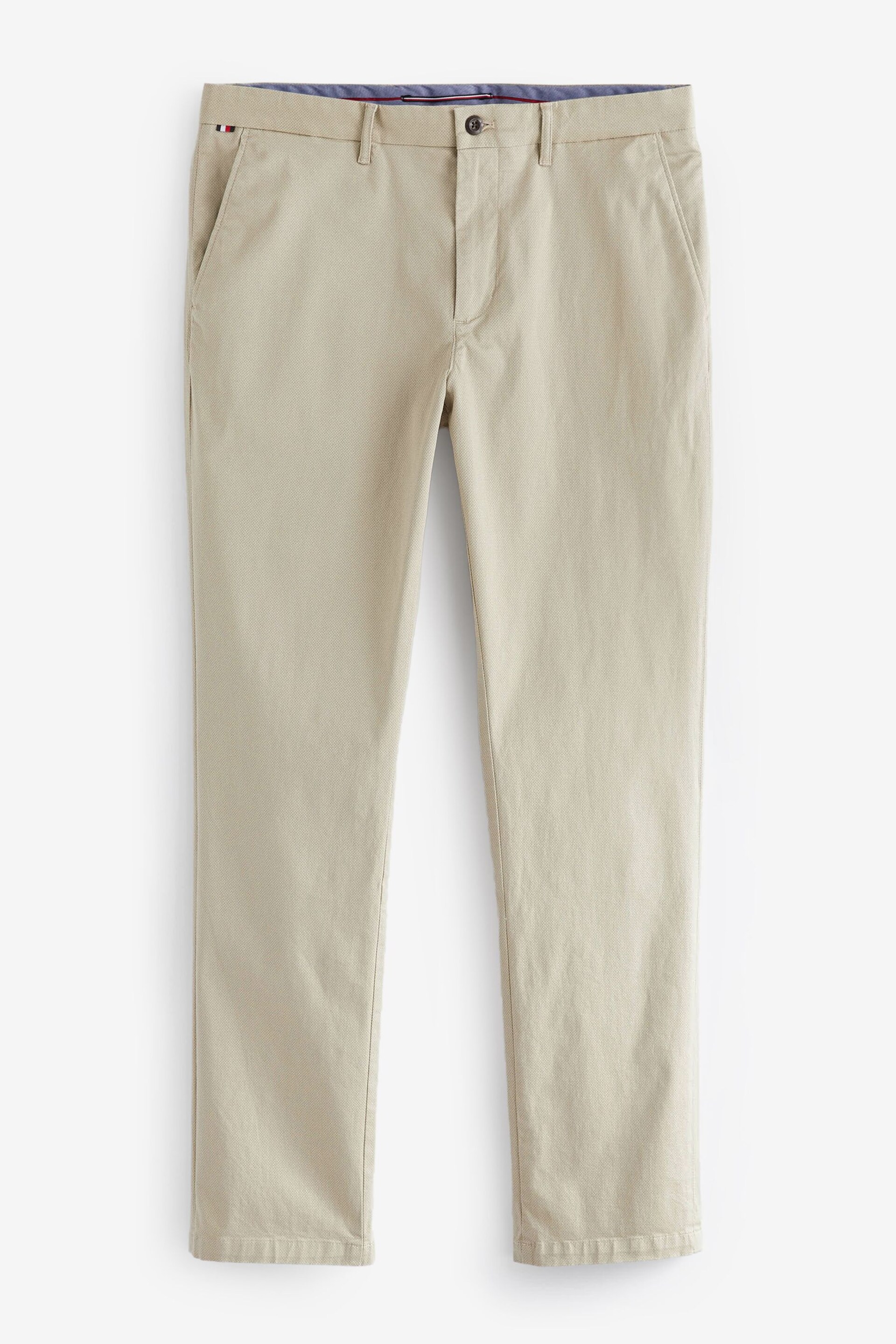 Tommy Hilfiger Denton Structure Chino Brown Trousers - Image 5 of 5