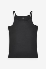 Name It Black Organic Cotton Vest 2 Pack - Image 3 of 5