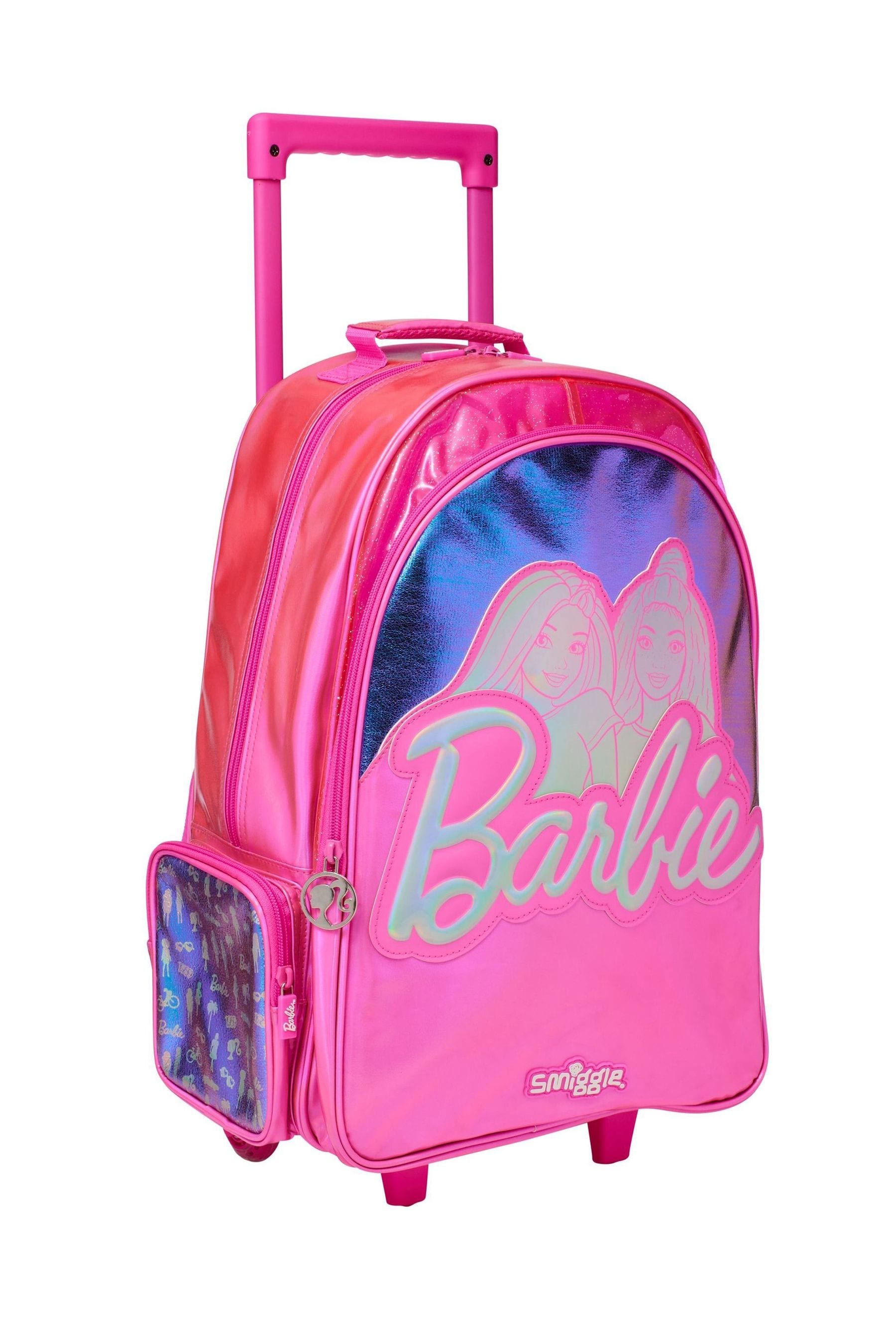 Buy Smiggle Pink Barbie Light Up Trolley Backpack from the Next UK online shop