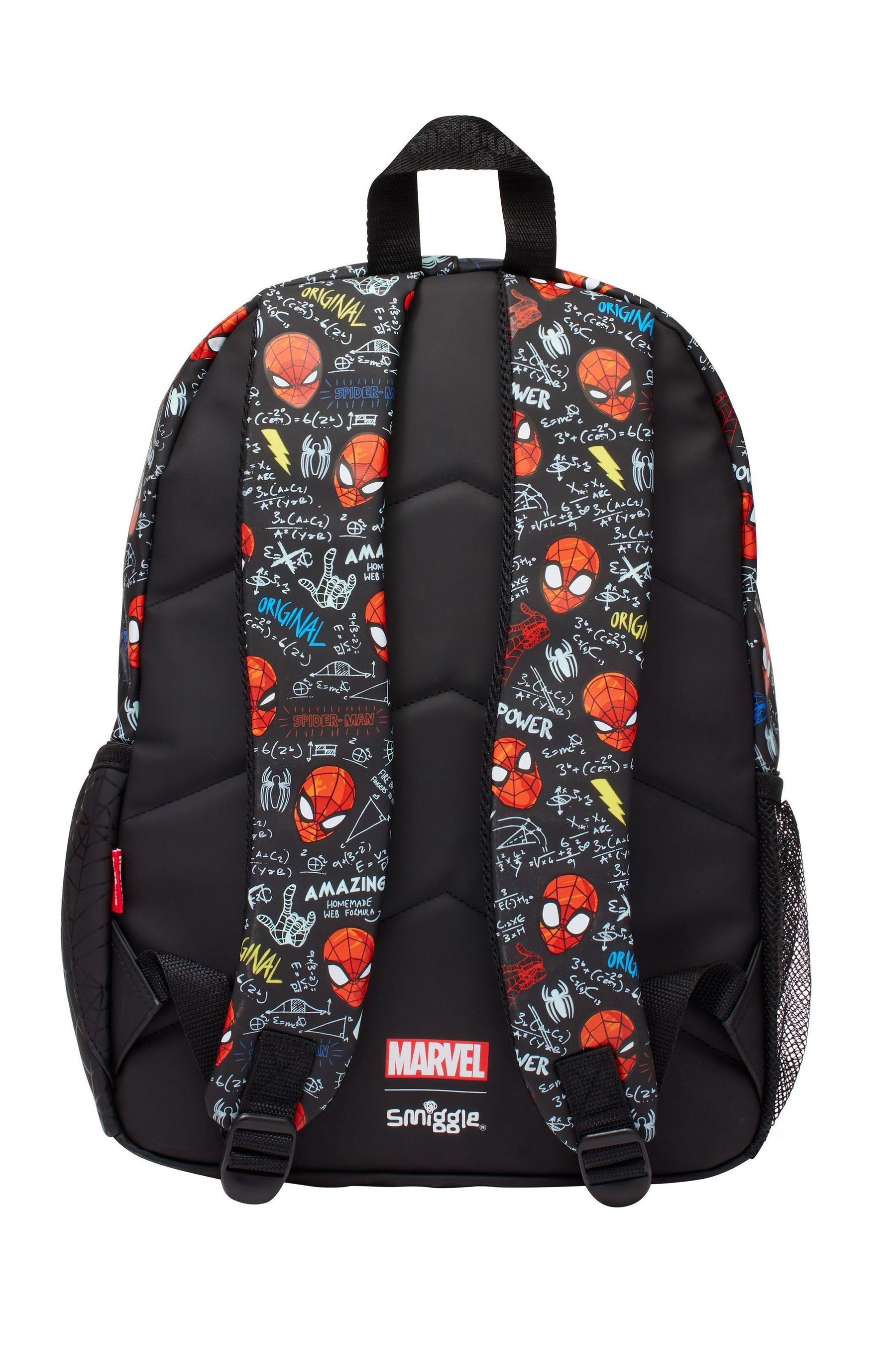 Smiggle Black Spider Man Classic Backpack ONE Girls