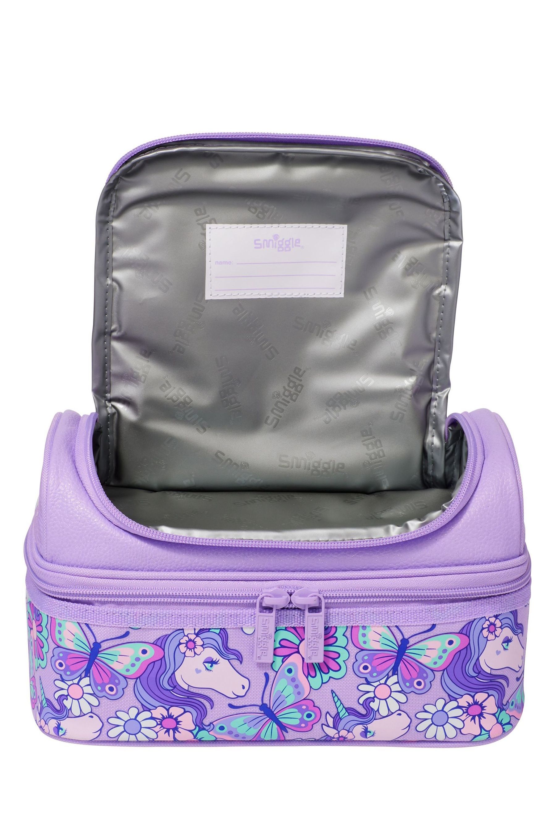 Buy Smiggle Purple Hi There Double Decker Lunchbox from Next Hong Kong