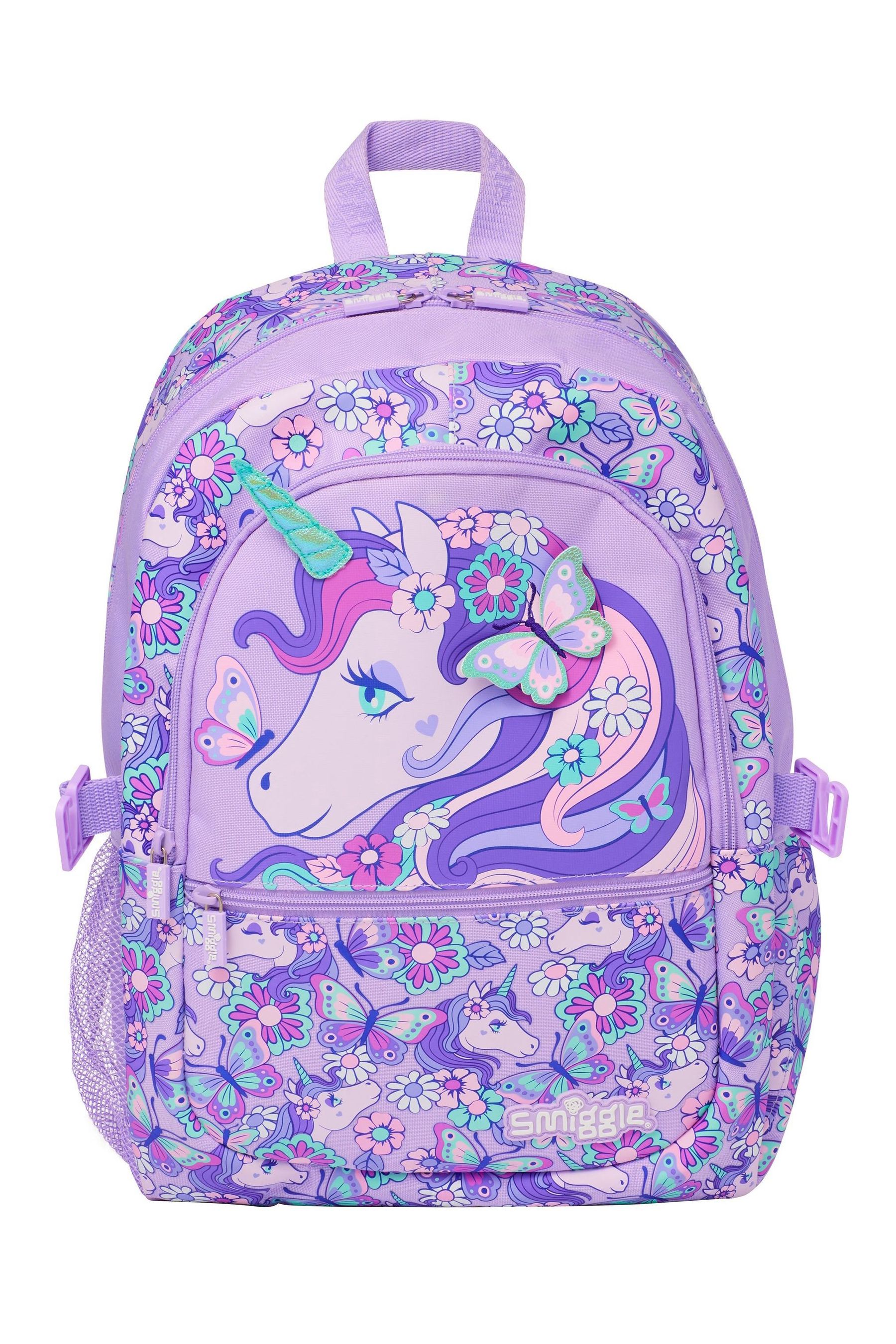 Purple smiggle bag top