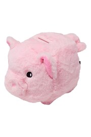 Smiggle Pink Plush Piggy Moneybox - Image 3 of 3