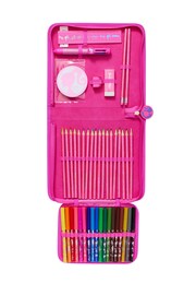 Smiggle Pink Barbie Zip It Stationery Gift Pack - Image 2 of 2