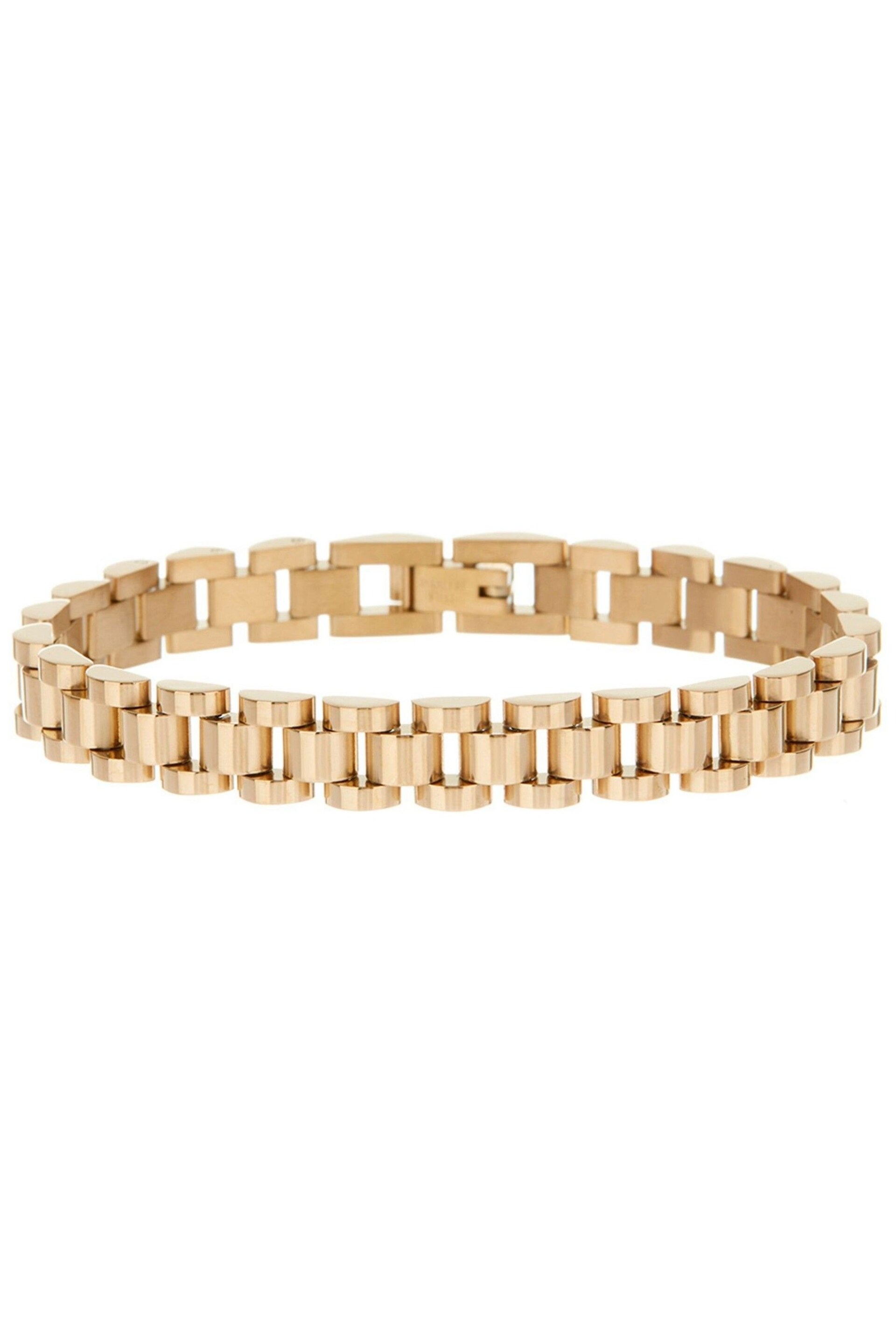 Luv Aj Gold Tone The Timepiece Bracelet - Image 1 of 7