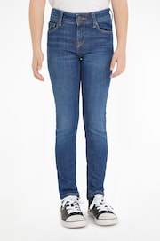 Tommy Hilfiger Blue Nora Dark Wash Jeans - Image 1 of 6