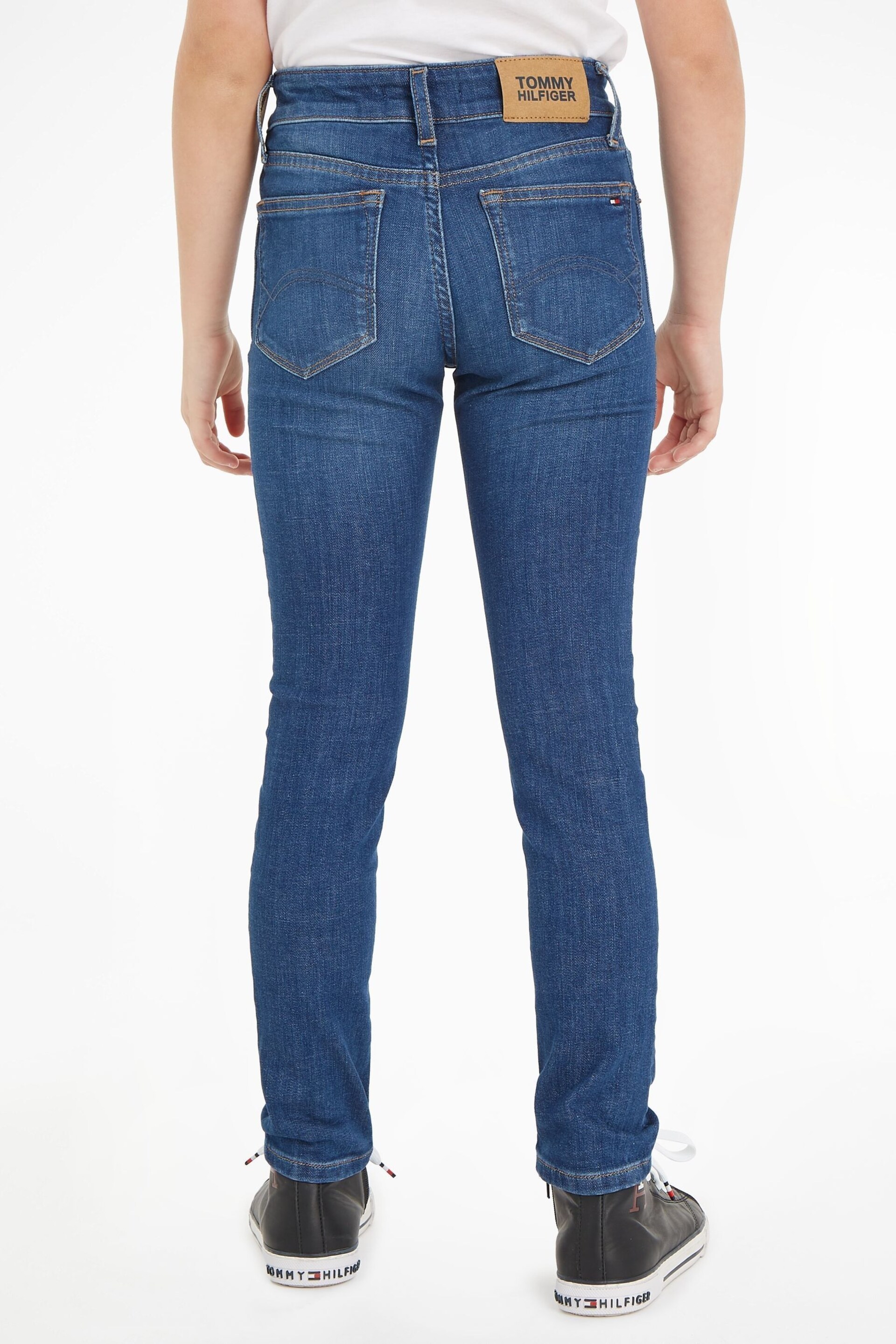 Tommy Hilfiger Blue Nora Dark Wash Jeans - Image 2 of 6