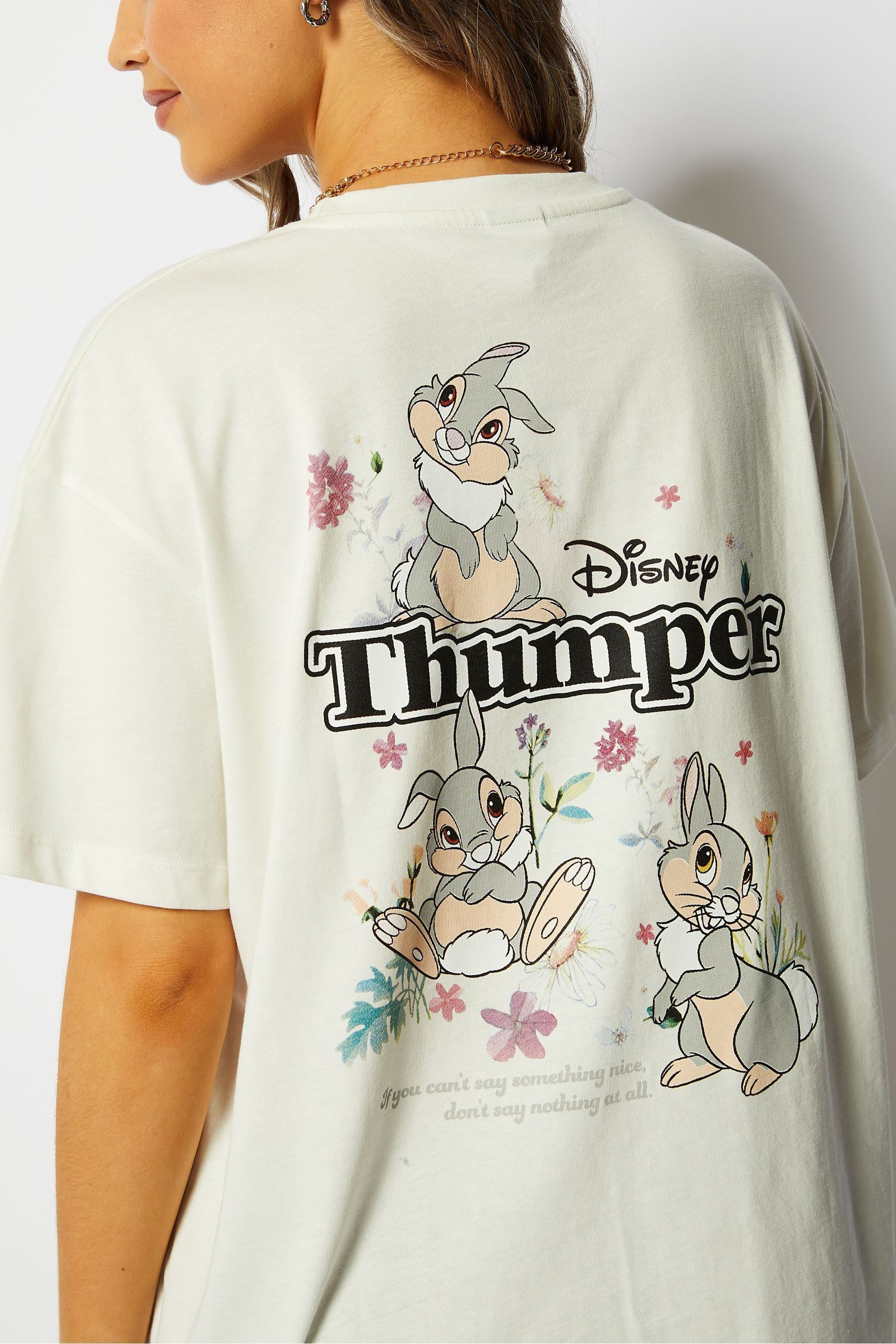 Buy Skinnydip White Disney Thumper Poster T Shirt from Next Poland