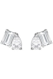 Simply Silver Silver Cubic Zirconia Mixed Stone Stud Earrings - Image 1 of 1