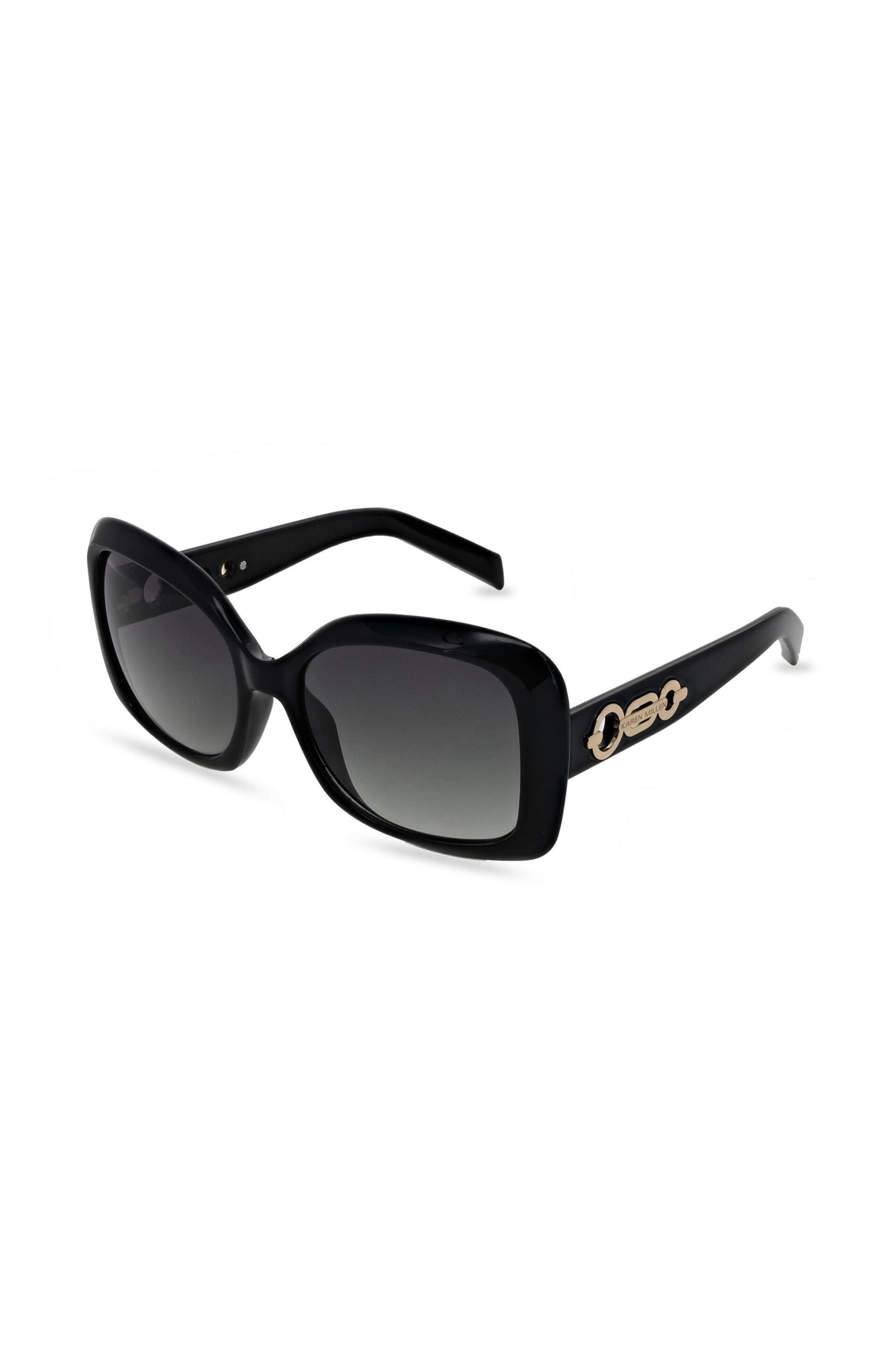 Karen Millen Black Sunglasses - Image 1 of 5