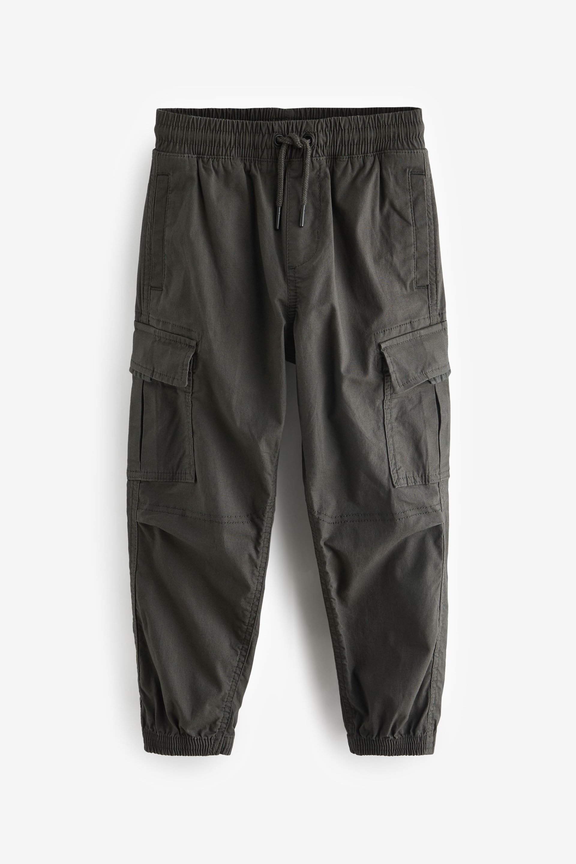 Charcoal Grey Cargo Trousers (3-16yrs) - Image 1 of 3