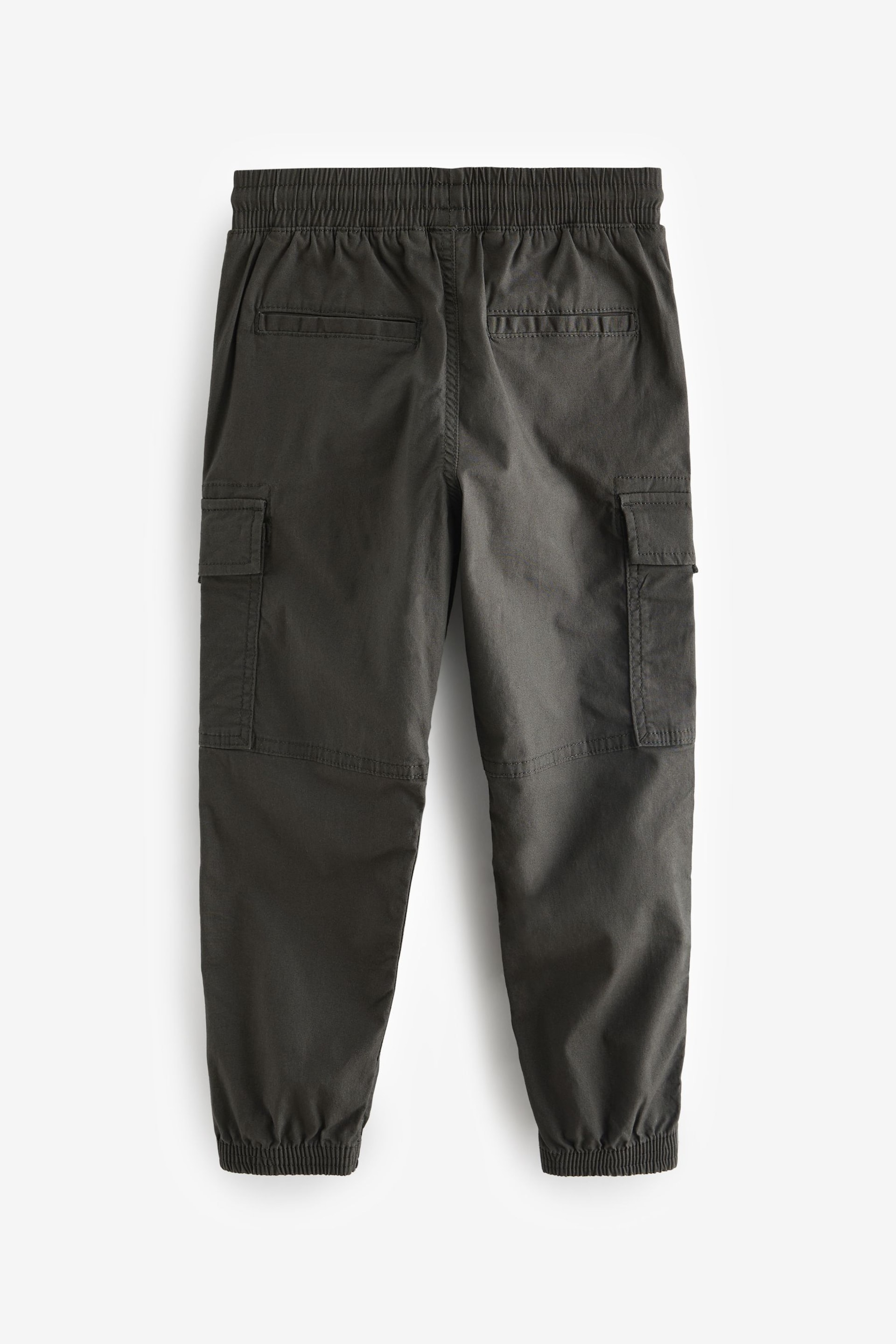 Charcoal Grey Cargo Trousers (3-16yrs) - Image 2 of 3