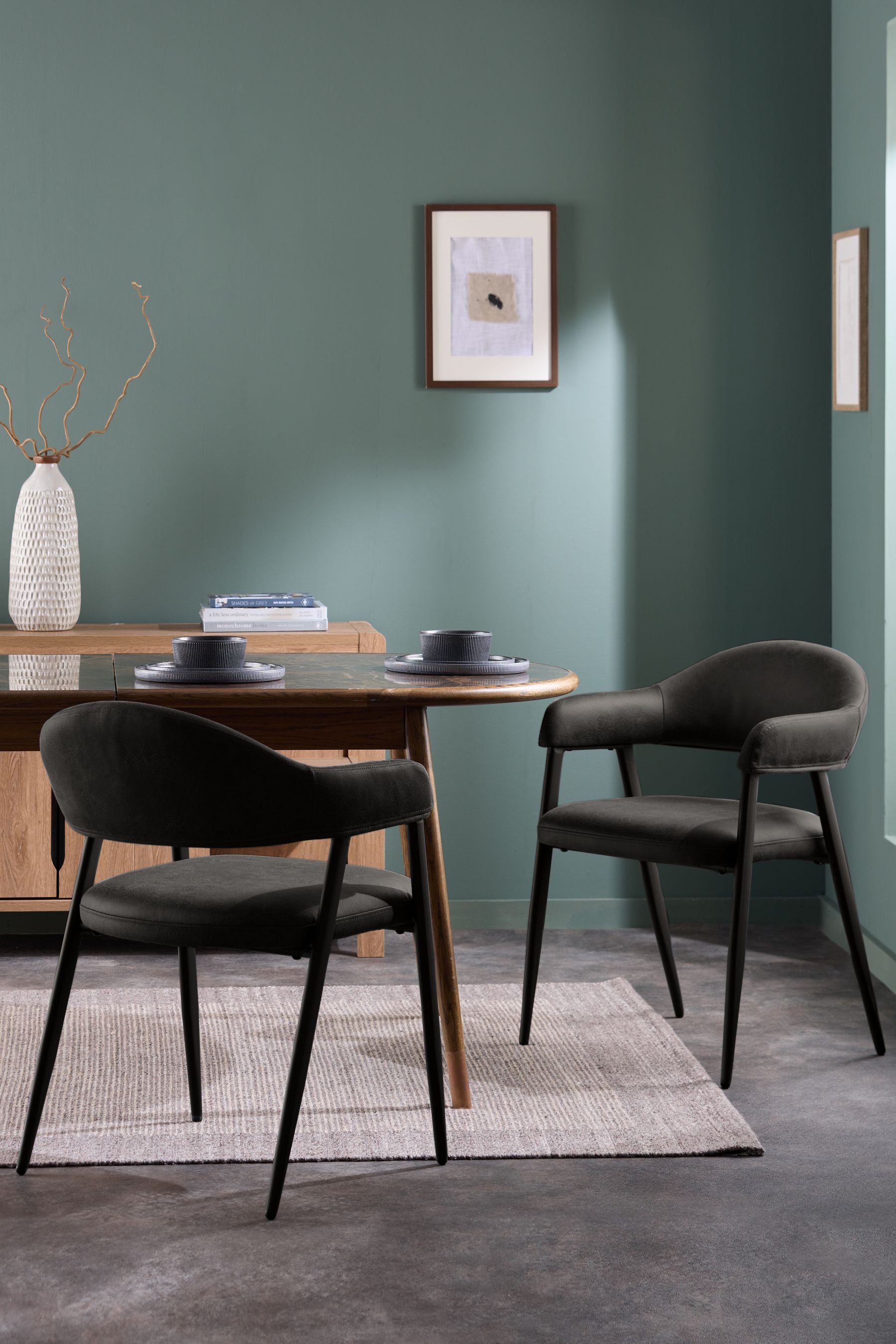 Nora faux leather dining bench best sale
