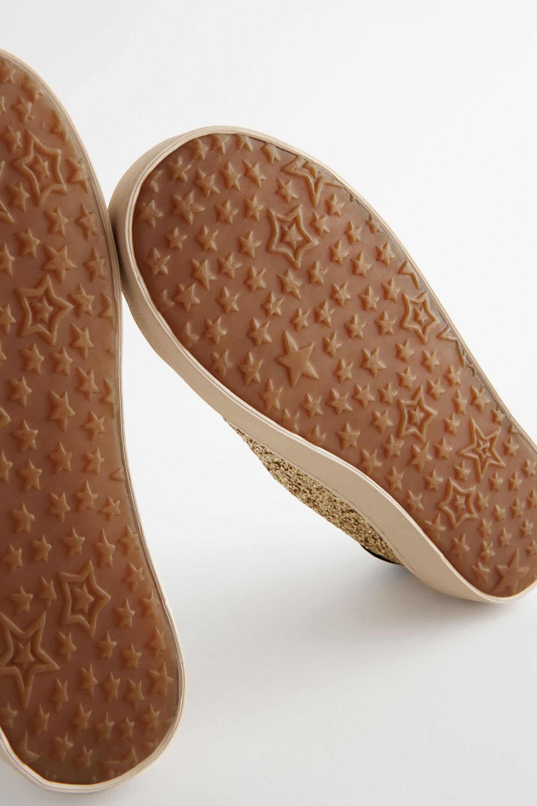 Gold glitter trainers shop
