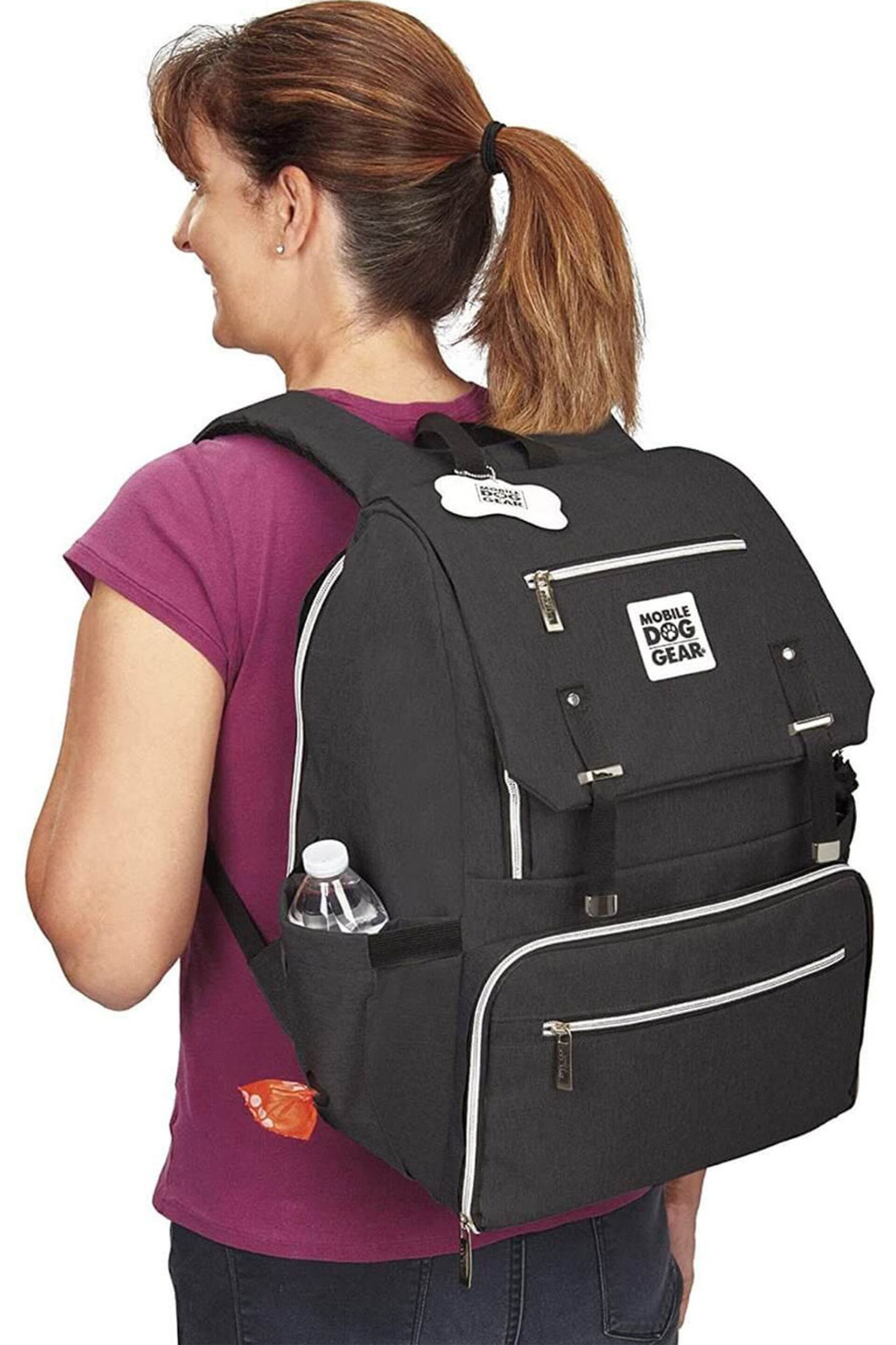 Lords and Labradors Black Dog Backpack - Image 1 of 2