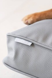 Lords and Labradors Grey Handled Dog Cushion Rhino Leather - Image 6 of 6