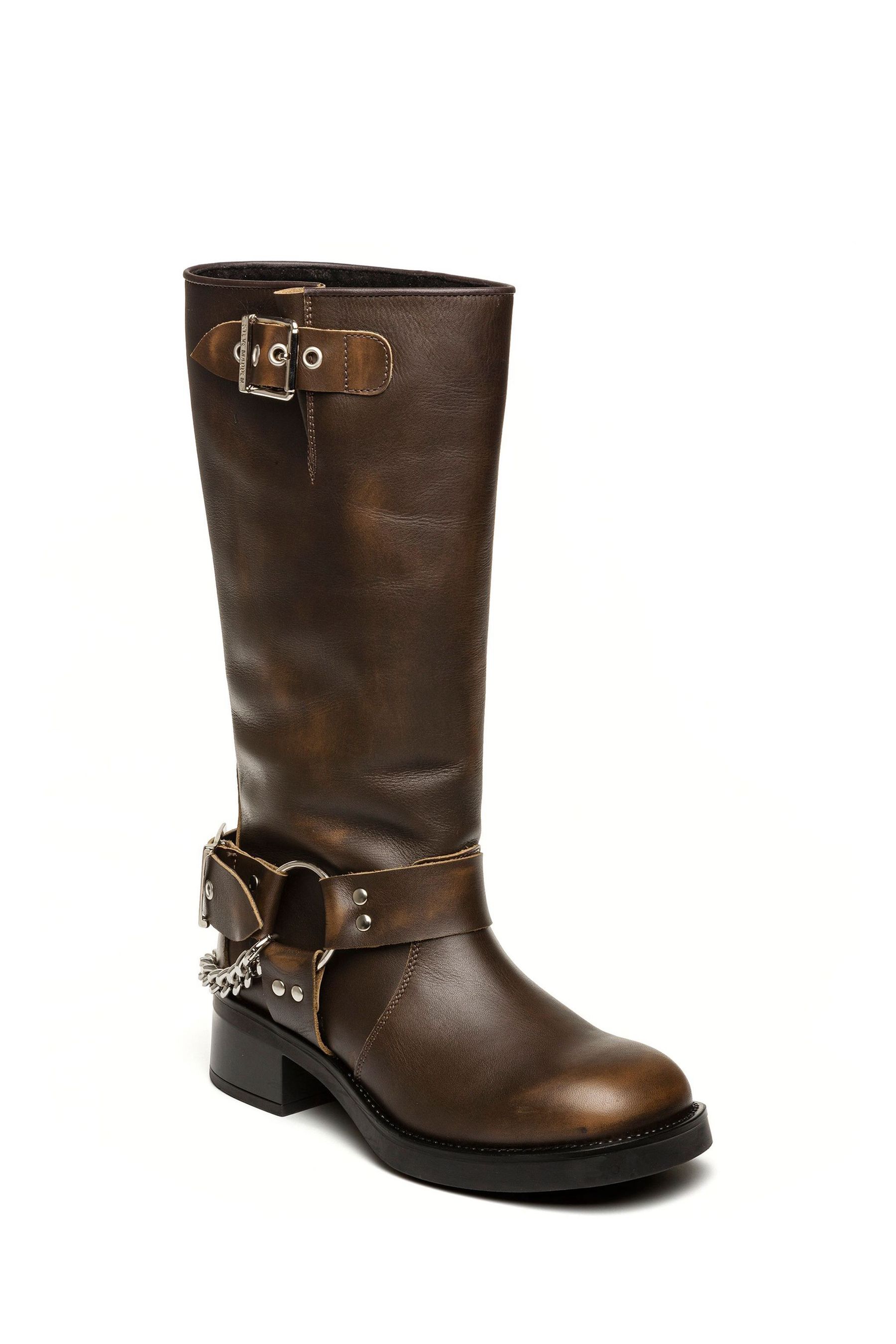 Steve madden brown boots best sale