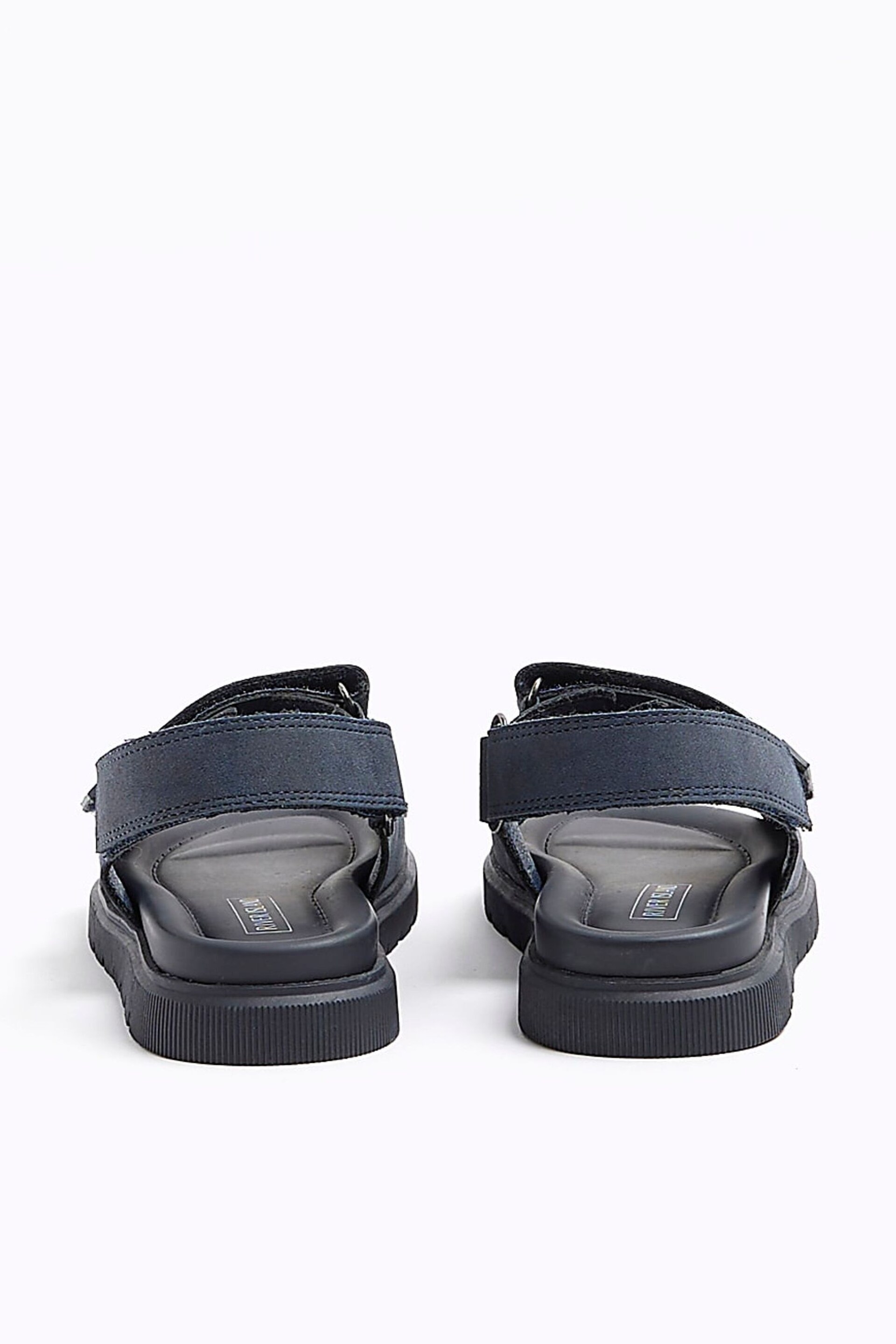 River Island Blue Boys Double Strap Sandals - Image 4 of 5