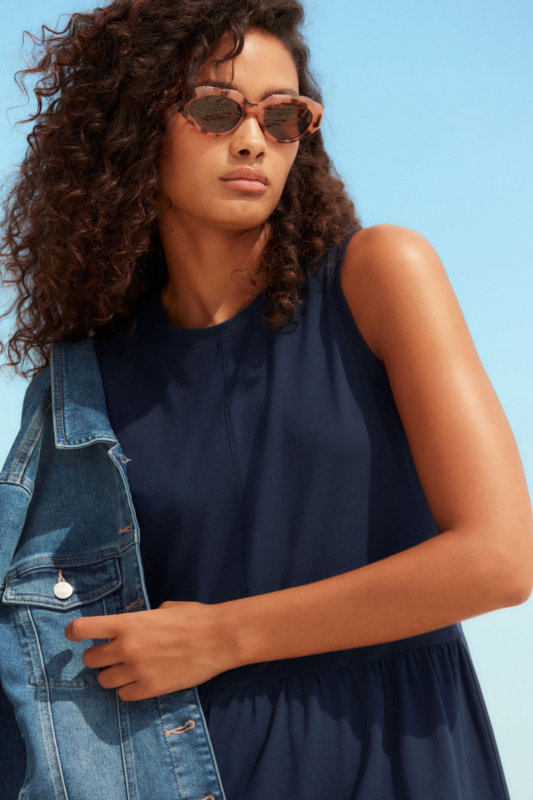 Next ladies navy dresses cheap