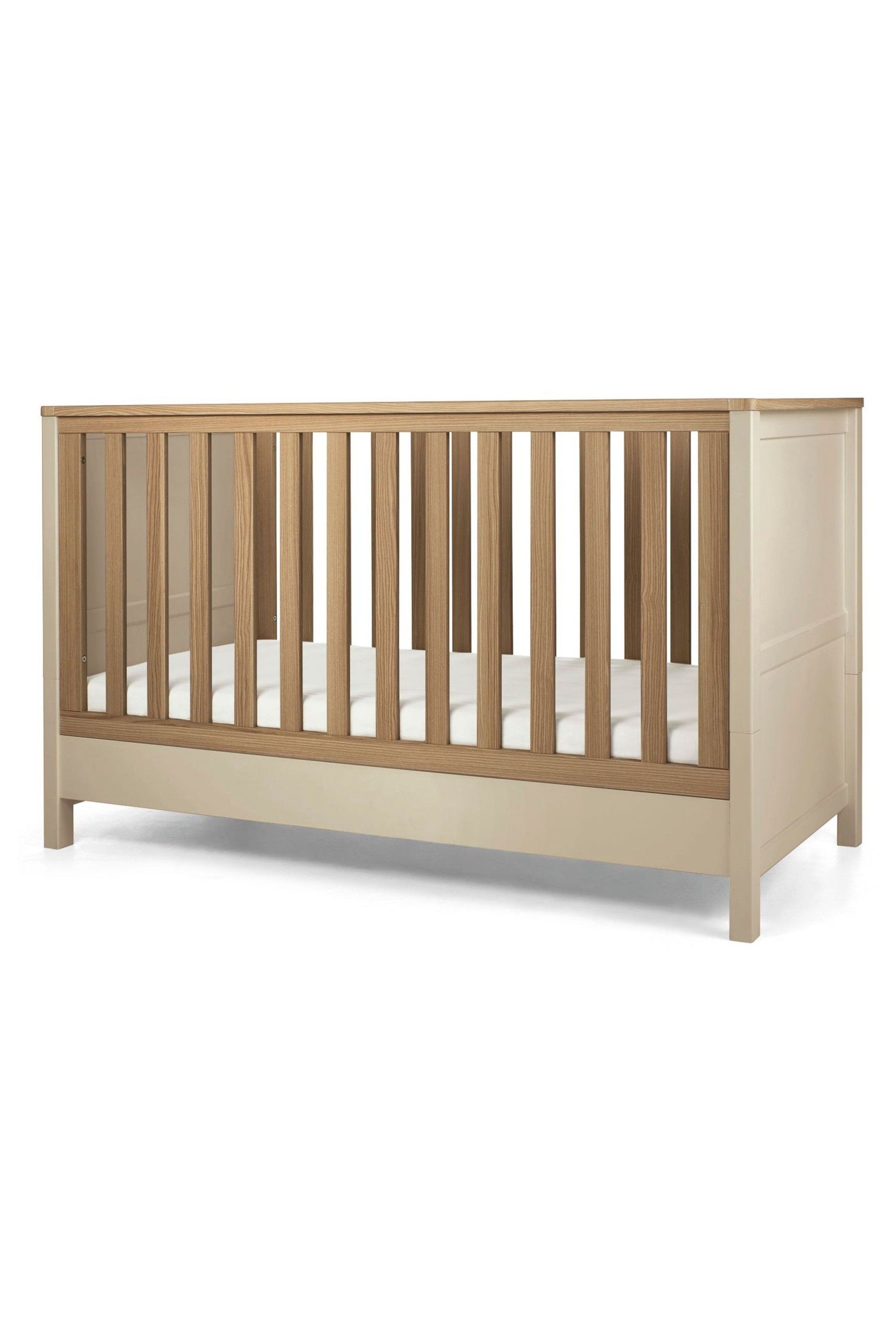 Mamas and papas cream cot bed sales