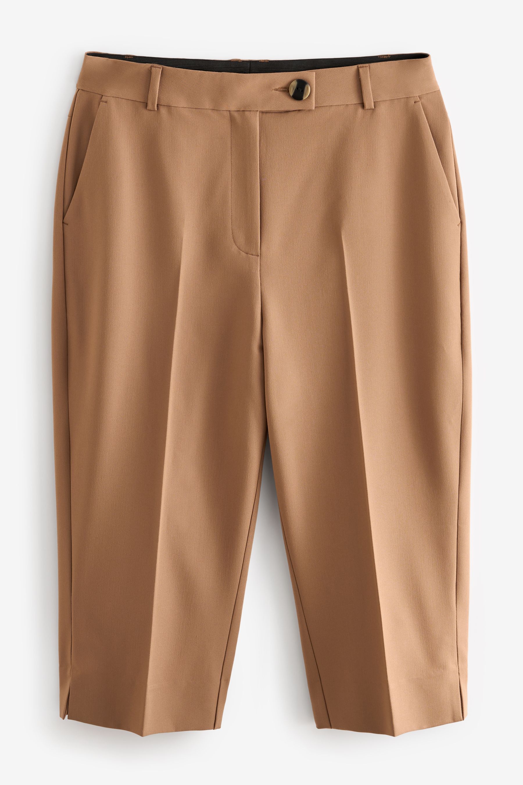 Buy Camel Cropped Capri Trousers from the Next UK online shop