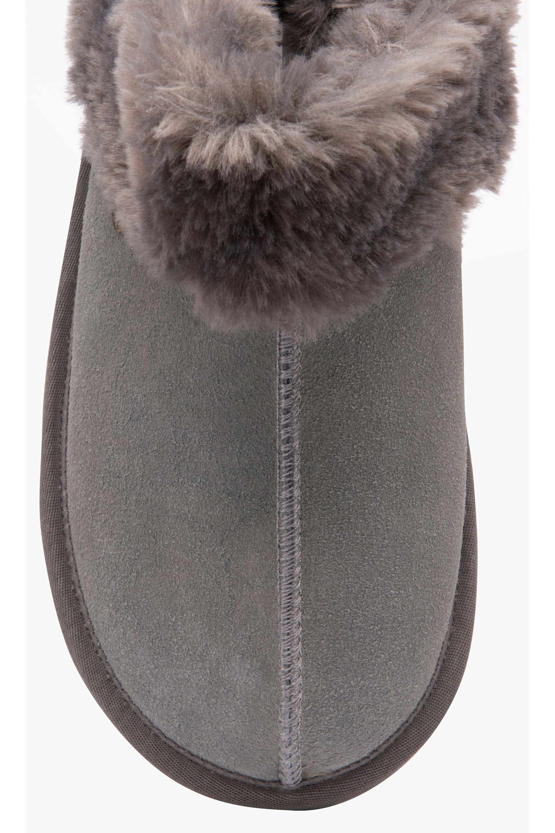 Dunlop Grey Slippers - Image 4 of 4