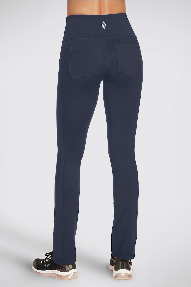 Skechers Blue GO WALK High Waist Joy Joggers - Image 2 of 3