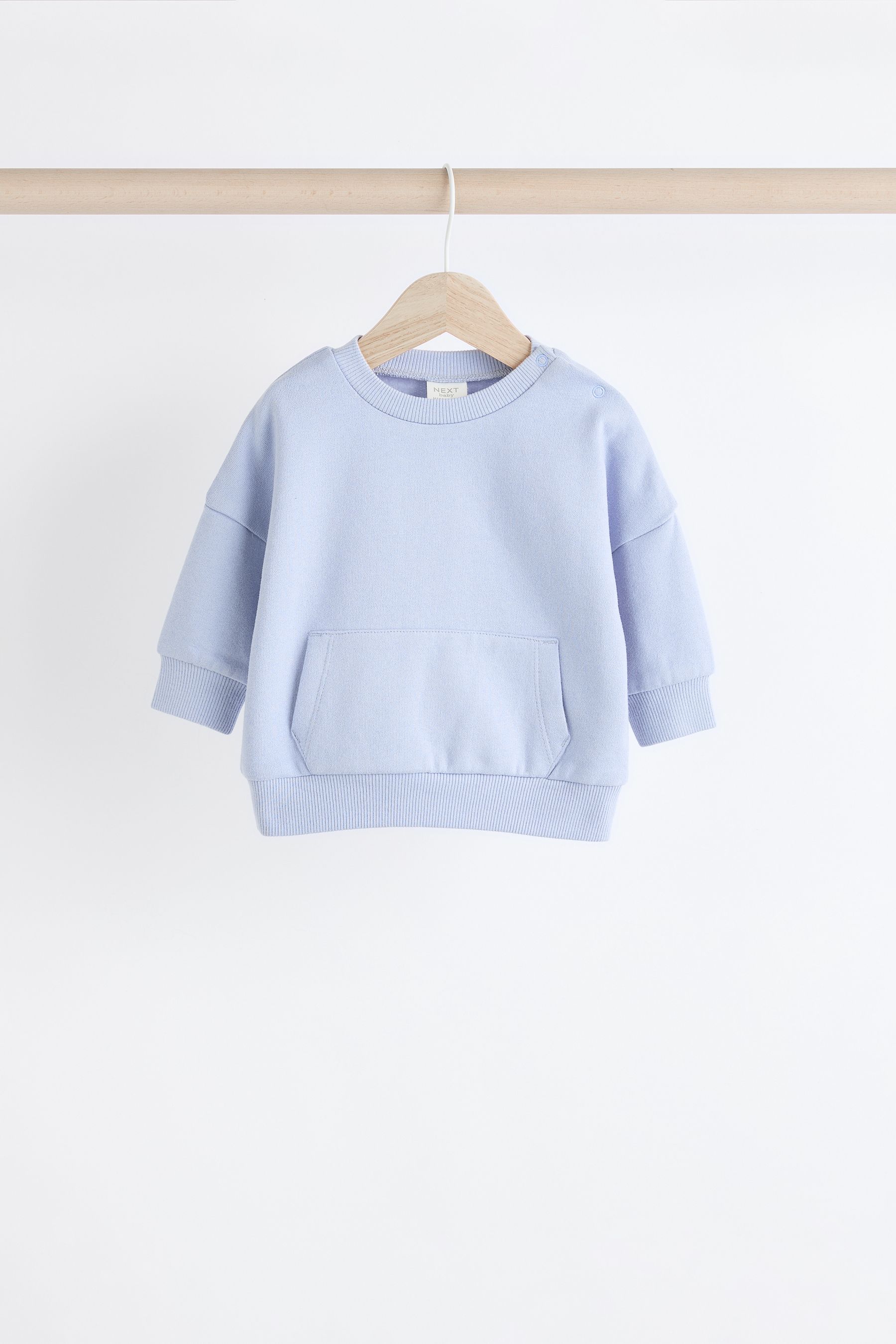 Buy Blue Baby Sweatshirt and Joggers Set 6 Pack from Next Ireland