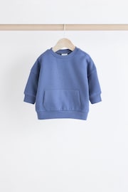 Blue Baby Sweatshirt and Joggers Set 6 Pack - Image 5 of 12