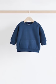 Blue Baby Sweatshirt and Joggers Set 6 Pack - Image 6 of 12