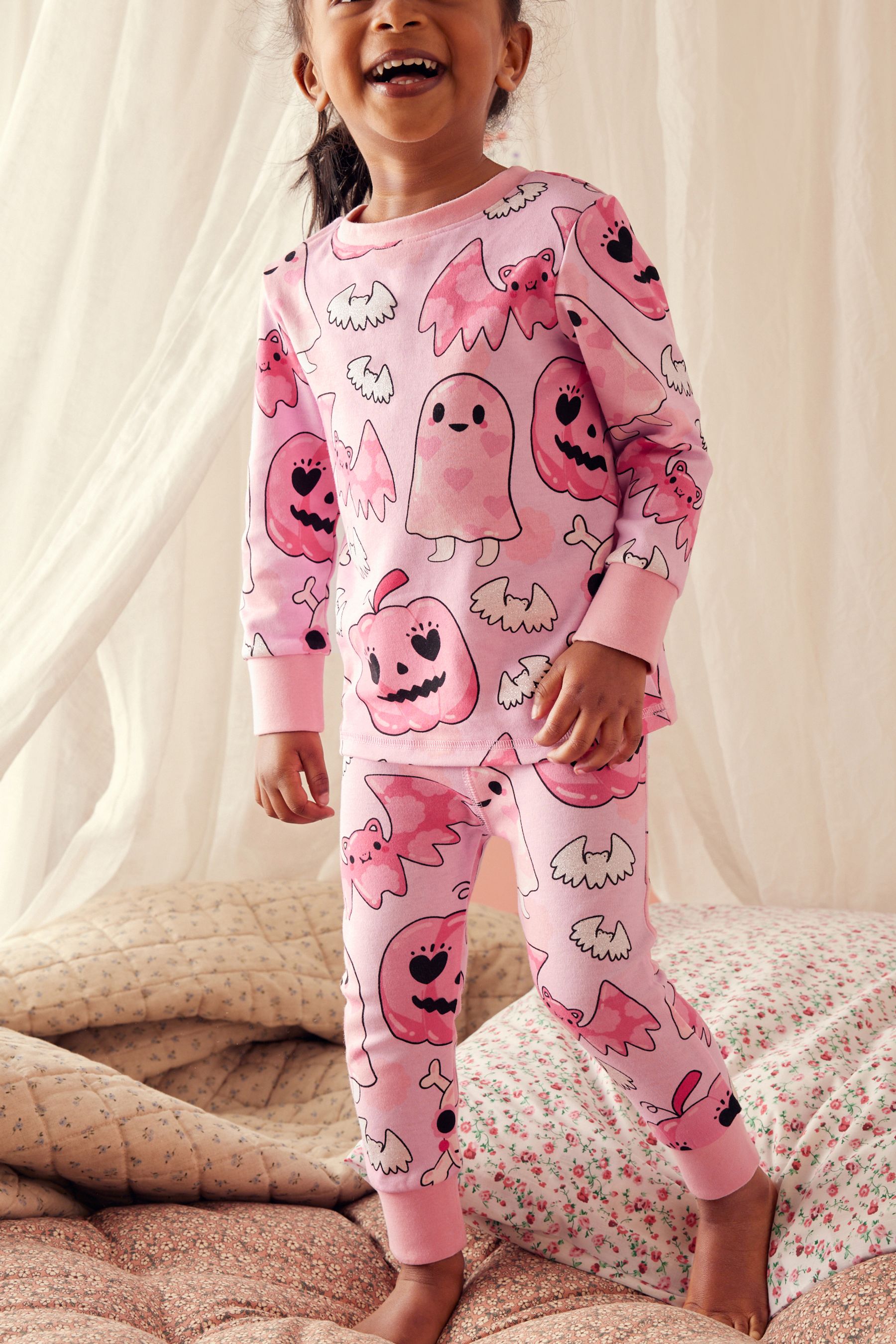 Girls halloween pyjamas 2025