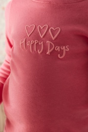 Pink/Yellow Slogan Printed Pyjamas 3 Pack (9mths-12yrs) - Image 5 of 10