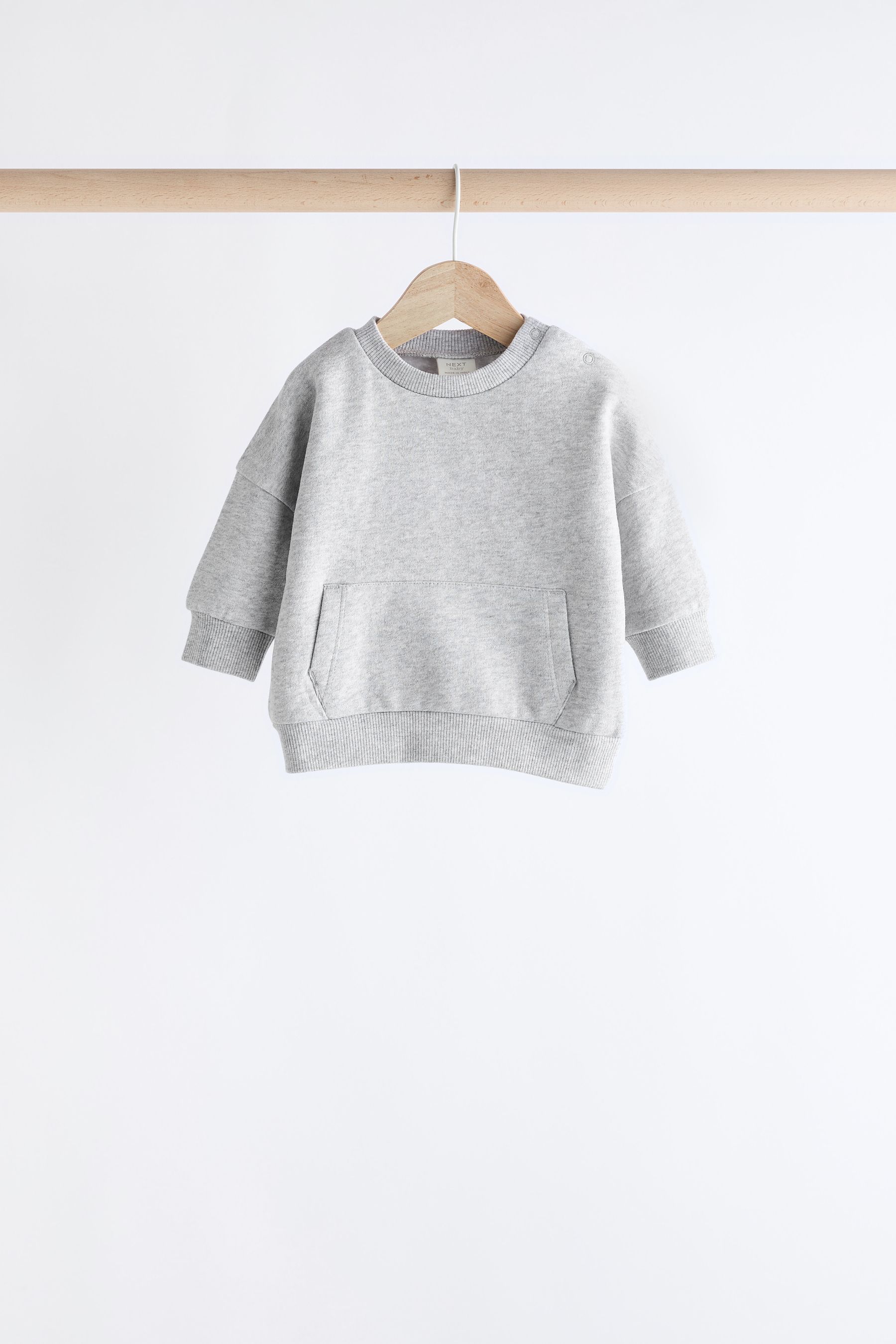 Baby grey sweatshirt store
