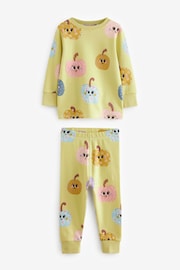 Green/Blue Pumpkin Printed Pyjamas 3 Pack (9mths-12yrs) - Image 8 of 10