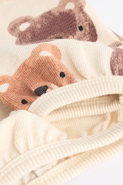 Neutral Bear Baby 100% Cotton Sweatshirt and Joggers Set - Image 13 of 13