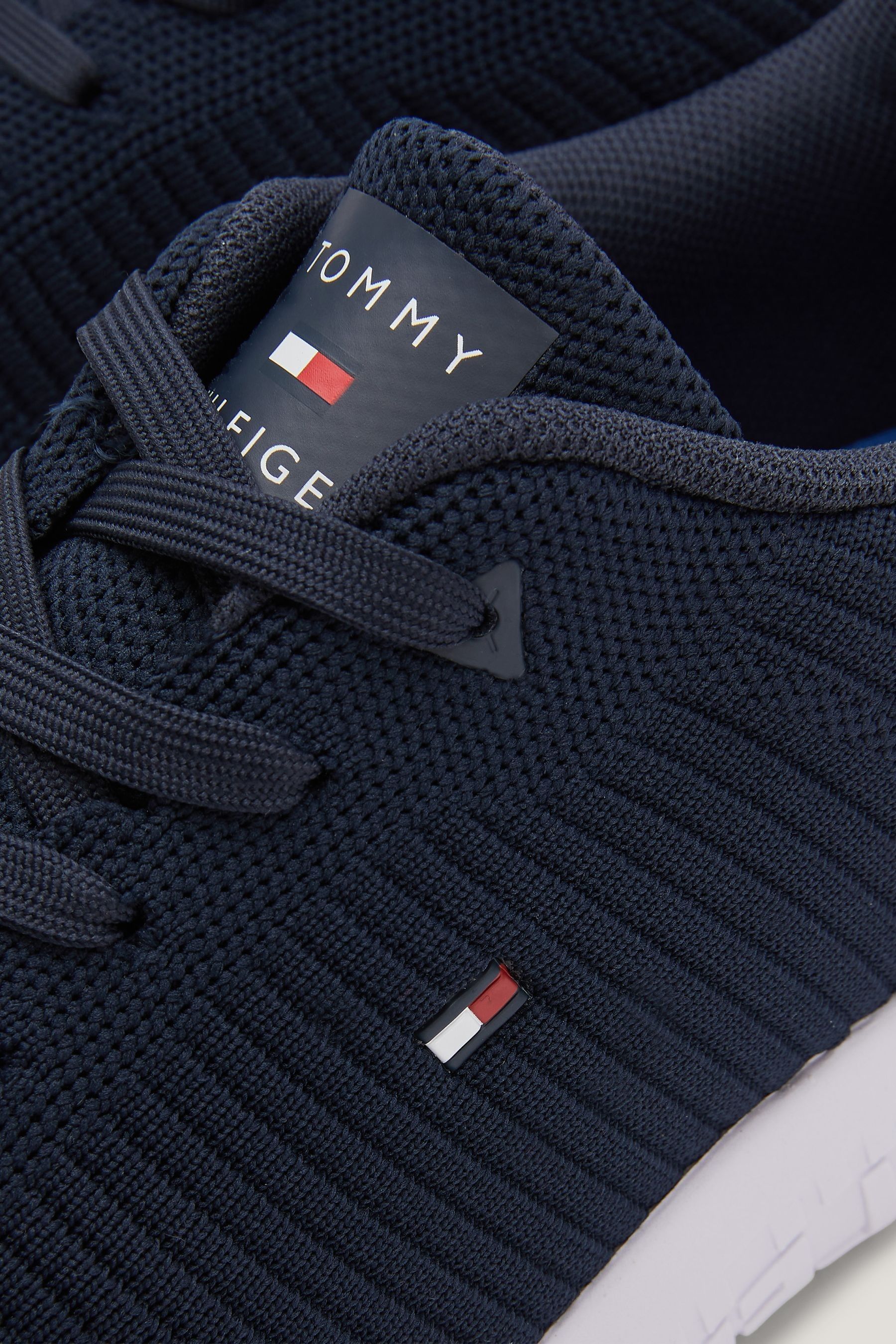 Tommy hilfiger knit sneakers best sale
