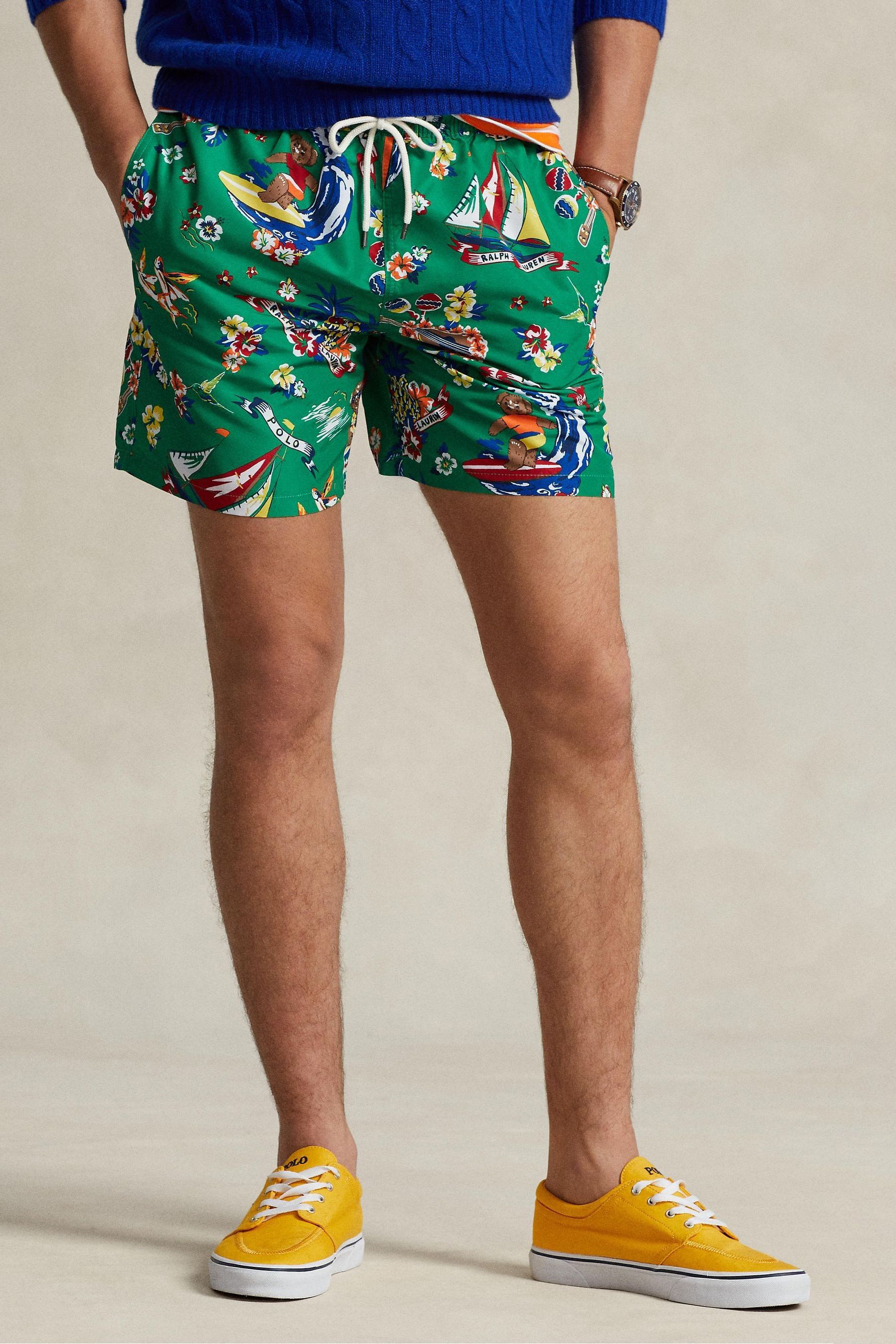 Buy Polo Ralph Lauren Traveler Polo Bear Swim Shorts from Next Denmark