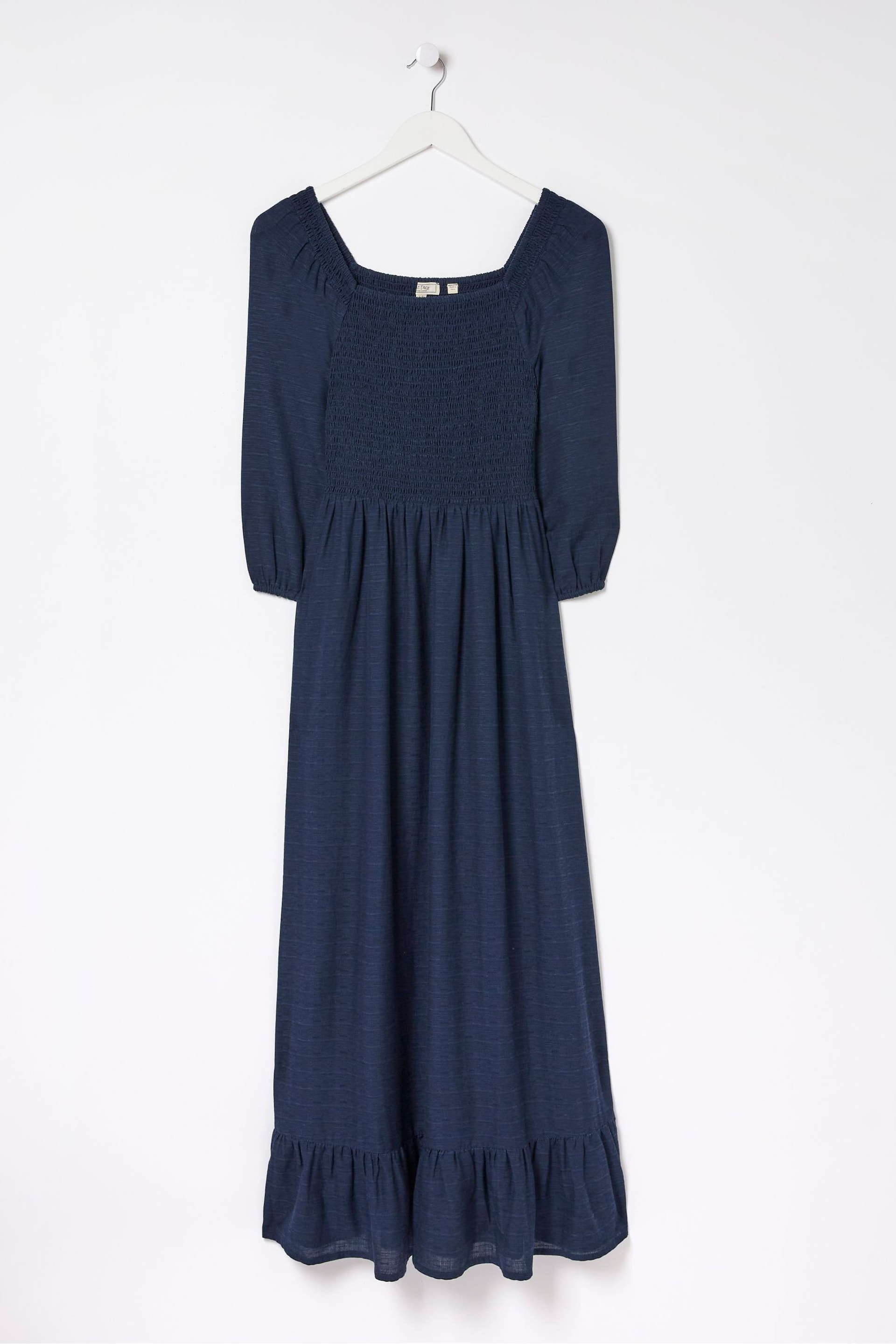 FatFace Blue Midi Dress - Image 5 of 5