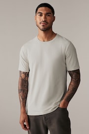 Neutral Slim Fit Essential Crew Neck T-Shirt - Image 2 of 7