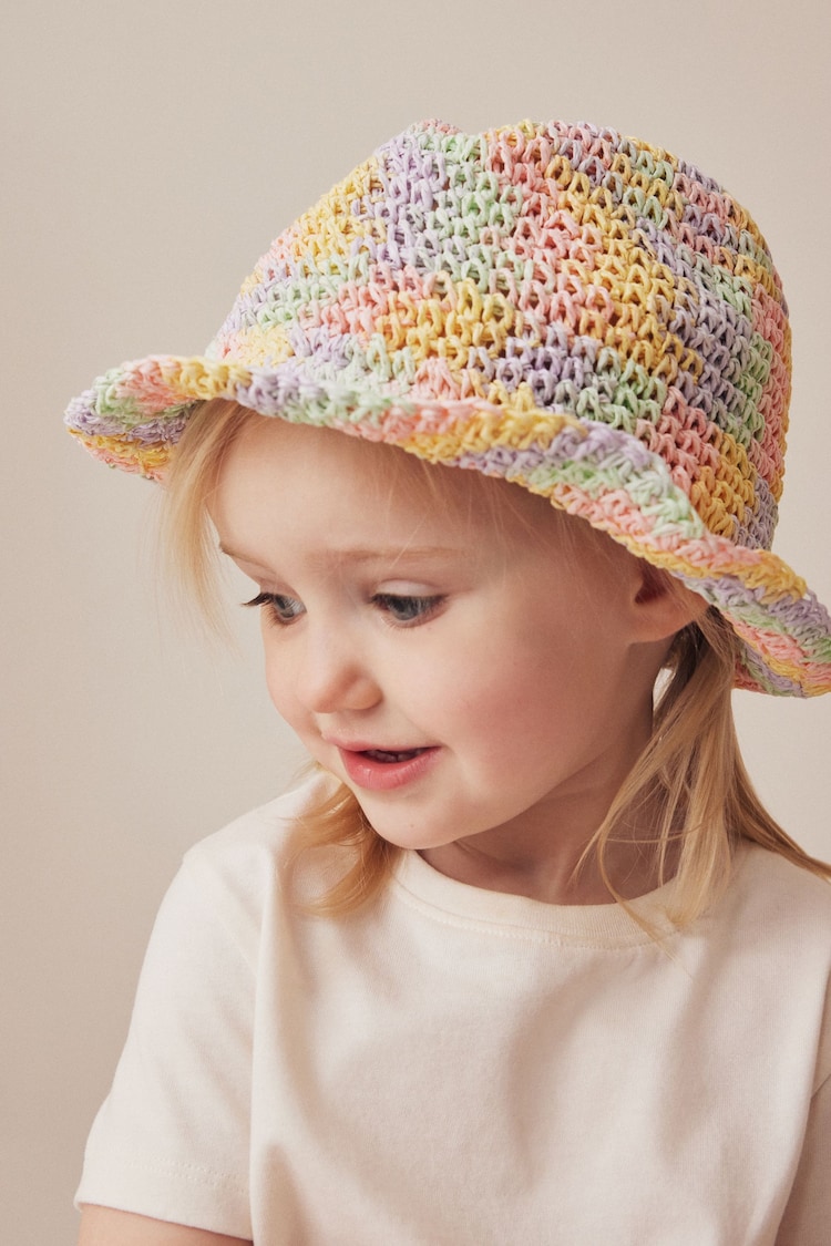 Multi Pastel Trilby Hat (3mths-10yrs) - Image 1 of 5