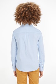 Tommy Hilfiger Blue Flex Ithaca Long Sleeved Shirt - Image 2 of 6