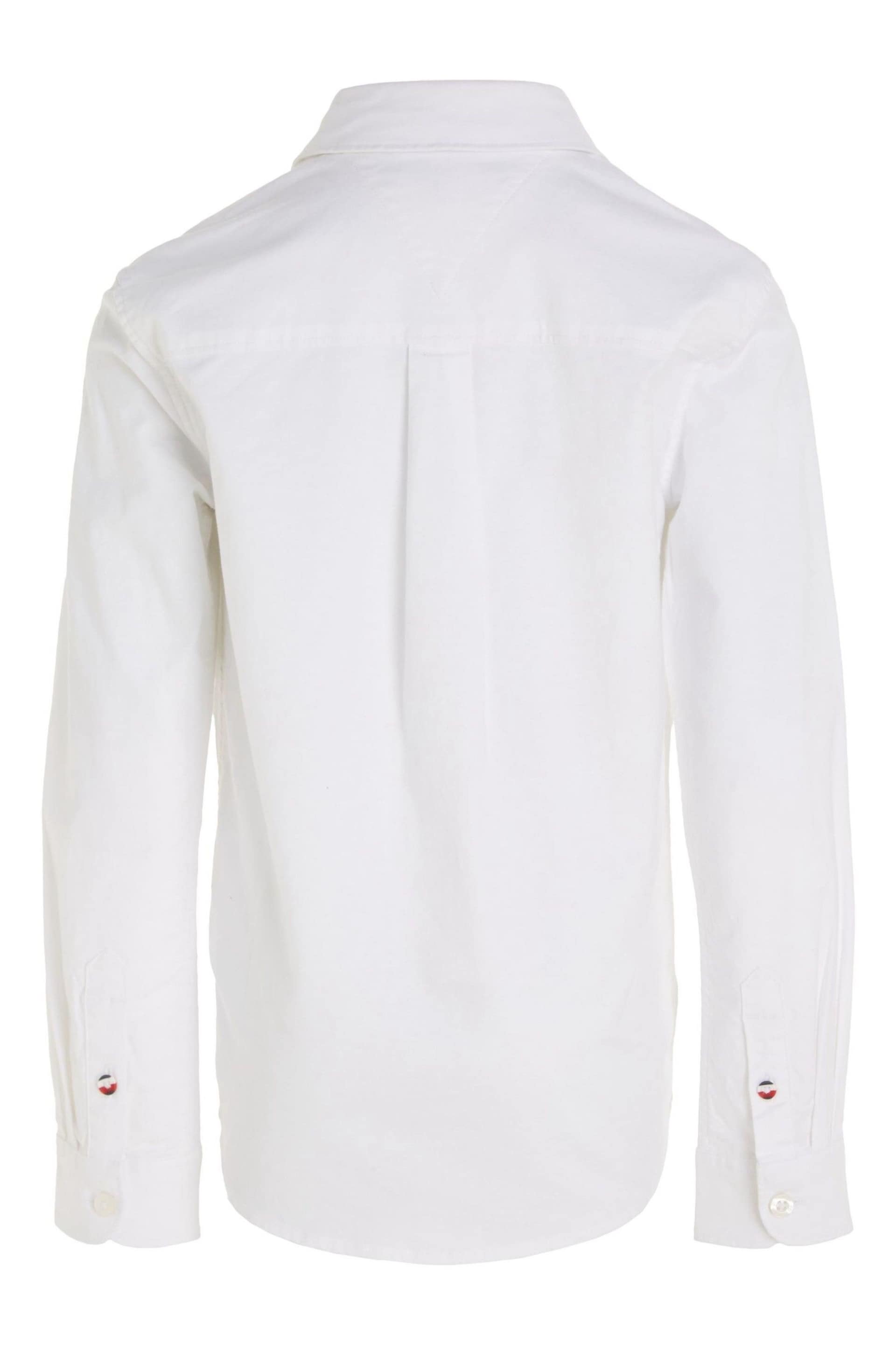 Tommy Hilfiger White Flag Oxford Shirt - Image 5 of 6