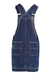 Tommy Hilfiger Blue Denim Dungaree Dress - Image 5 of 6