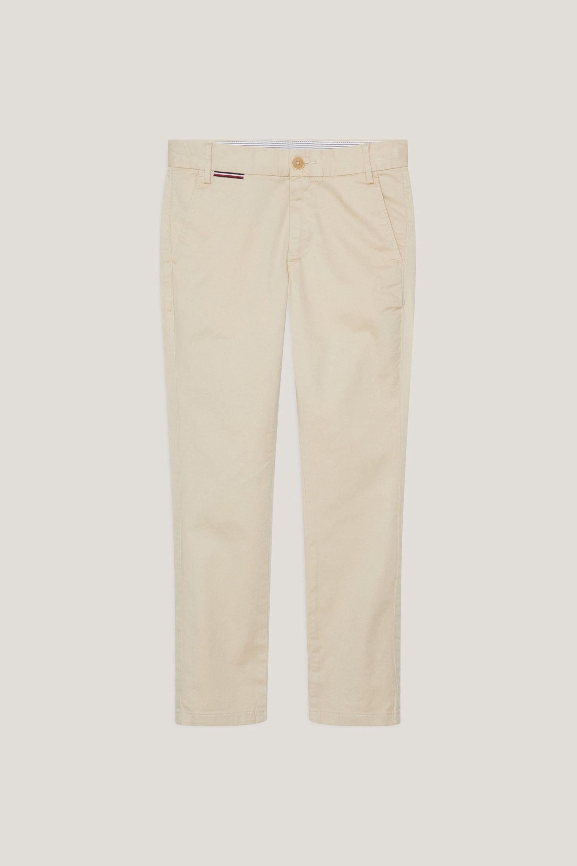 Tommy Hilfiger 1985 Cream Chino Trousers - Image 1 of 3