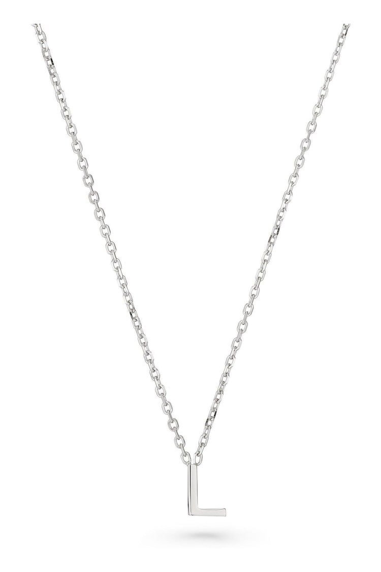 Beaverbrooks Sterling Initial Necklace - Image 1 of 4