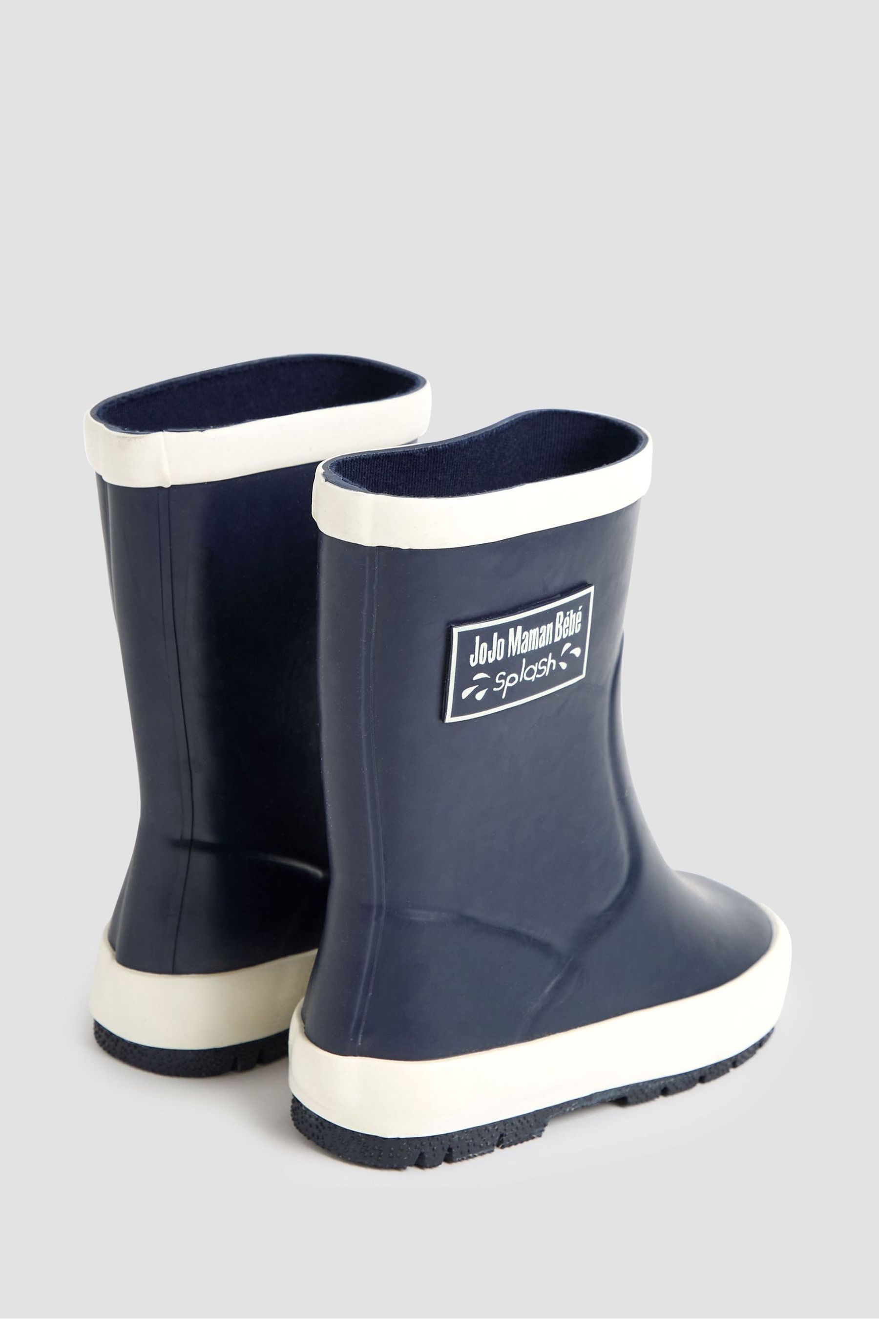 Buy JoJo Maman Bebe Navy Blue Wellies from Next Luxembourg