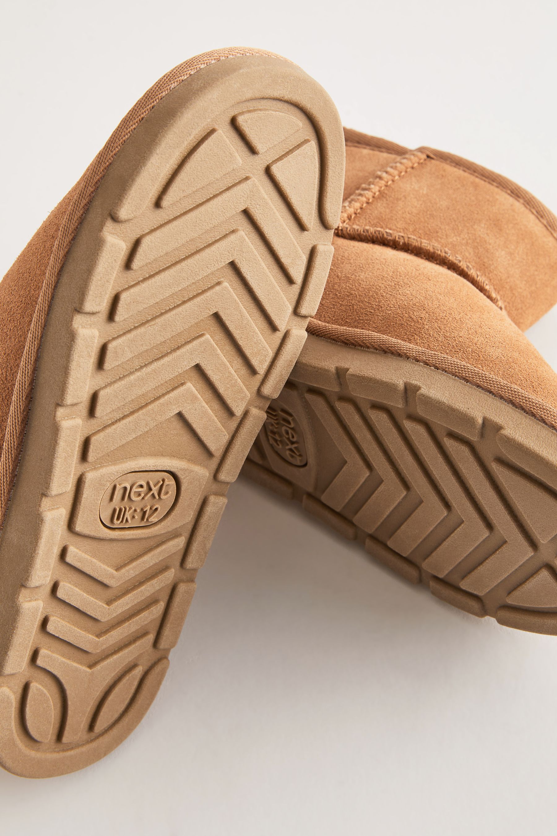 Buy Tan Brown Suede Pull On Boots from Next Luxembourg