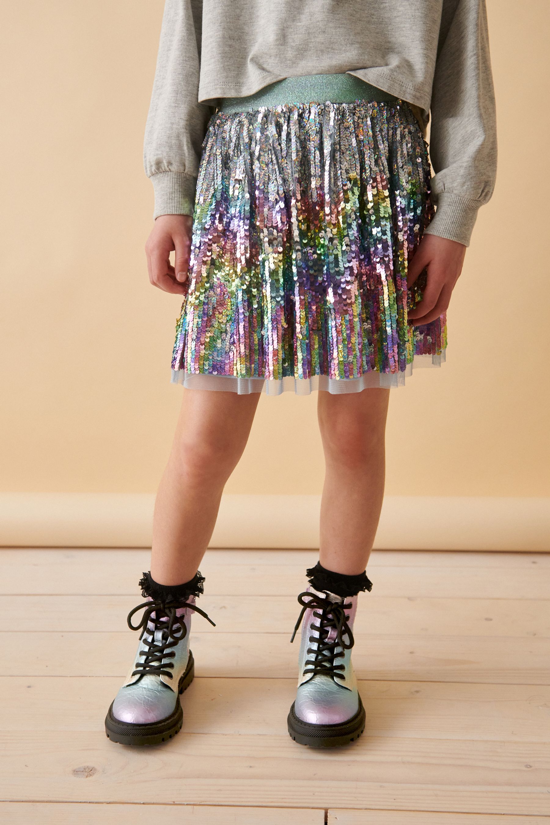 Rainbow ankle boots online